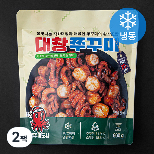 쭈꾸미도사 대창 쭈꾸미 (냉동)