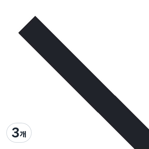 OON 열 수축 튜브 케이블 검정 80mm x 1m