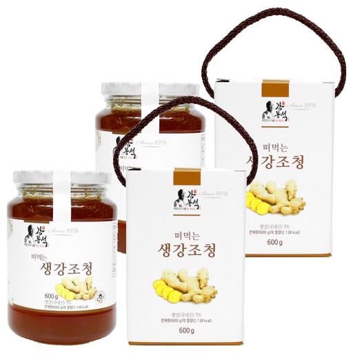 강봉석 명인생강조청