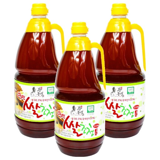 강봉석 명인 쌀조청
