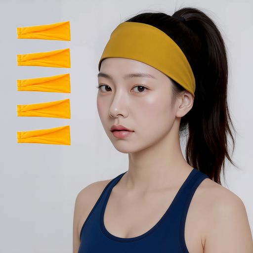 사비나 솔리드컬러 쿨링 스포츠 헤어밴드