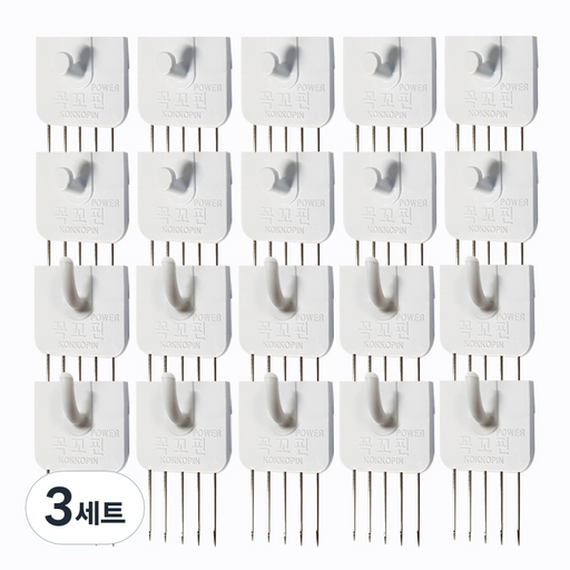 꼭꼬핀 파워 일자형 10p + U자형 10p