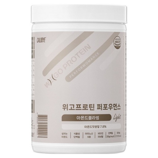 칼로바이 단백질쉐이크 퍼포우먼스 아몬드블라썸