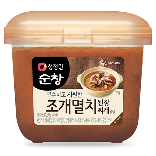 청정원순창 조개멸치 된장찌개 양념