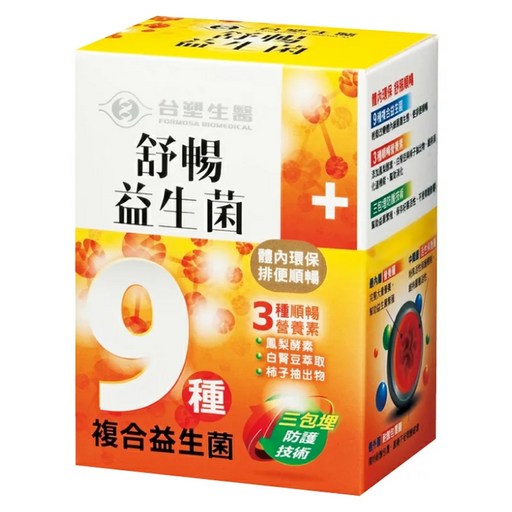 台塑生醫 MD Formula 醫之方 舒暢益生菌, 30包, 4g, 1盒