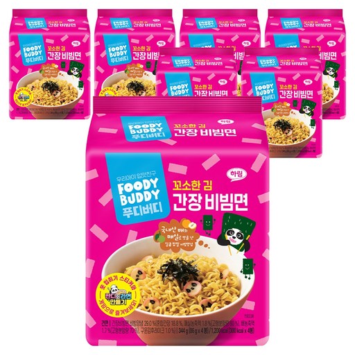 푸디버디 간장 비빔면 86g