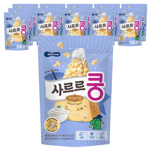 베베쿡 사르르쿵 과자 23g