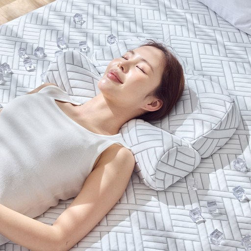 리브맘 메모리폼 아이스쿨링 냉감 바른자세 경추베개