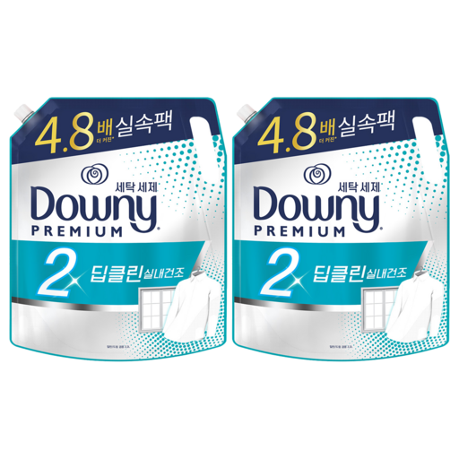 다우니 2배 딥클린 실내건조 액상세제 리필