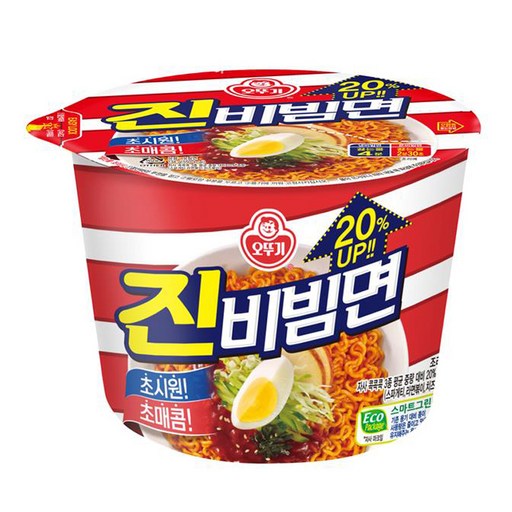 오뚜기 진비빔면 134g