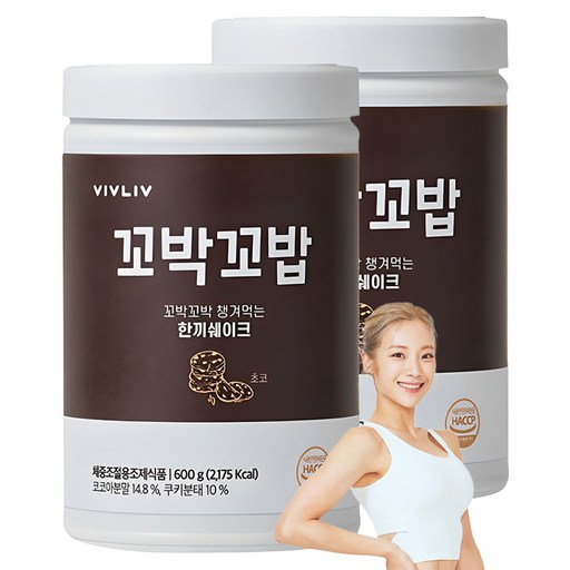 비브리브 꼬밥꼬밥 초코 다이어트쉐이크