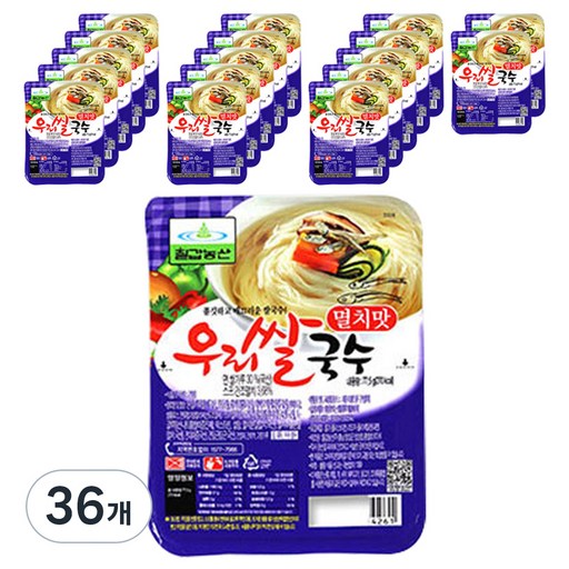 칠갑농산 우리쌀국수 멸치맛