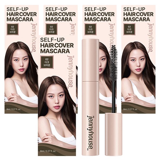 제니하우스코스메틱 셀프업 헤어 새치 커버 마스카라 8ml