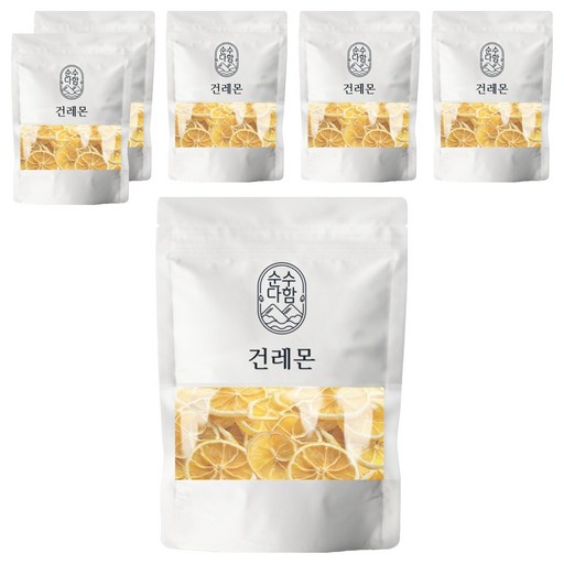 순수다함 건조 레몬 슬라이스 레몬차