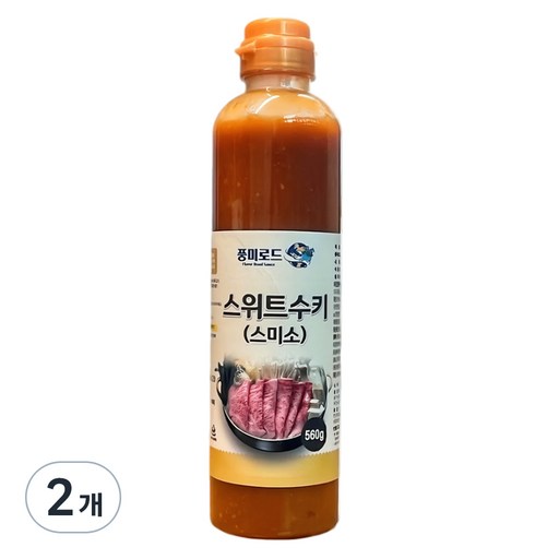 풍미로드 스위트수키 스미소 소스