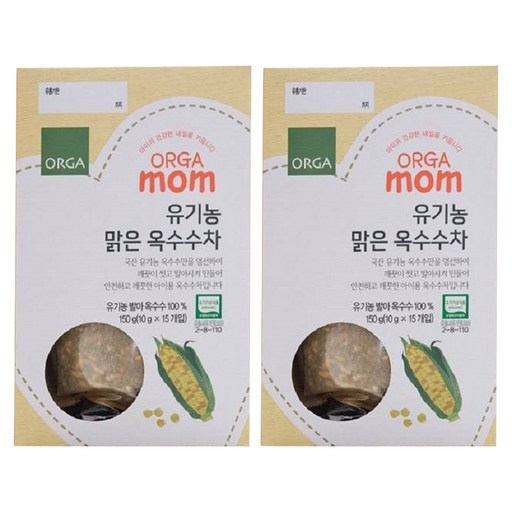 올가홀푸드 유기농 발아 옥수수차
