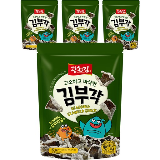 광천김 고소하고 바삭한 김부각 오리지널