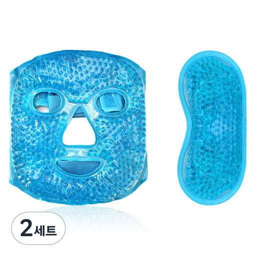 탑피아 시원한 쿨 안대 네이비 세트