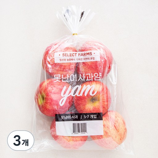 셀렉트팜 못난이 사과 얌