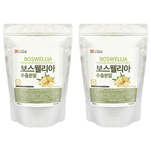 갑당약초 보스웰리아추출분말 실속형 지퍼백