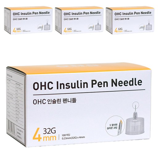 오상헬스케어 OHC 인슐린 펜니들 32G 4mm