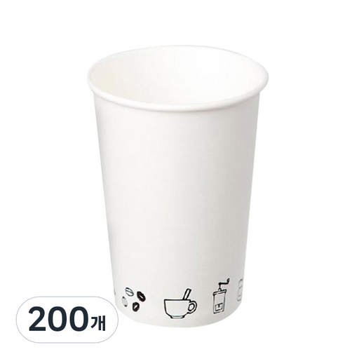 더빈썸 드로잉 종이컵 240ml