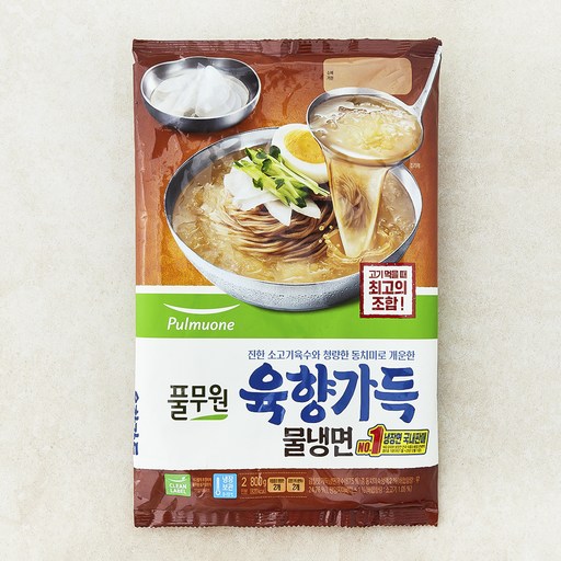 풀무원 육향가득 물냉면 2인분