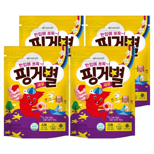 아이배냇 아동용 핑거별 쌀과자