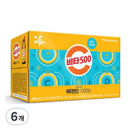 비타500 비타민D 1000 IU 10p