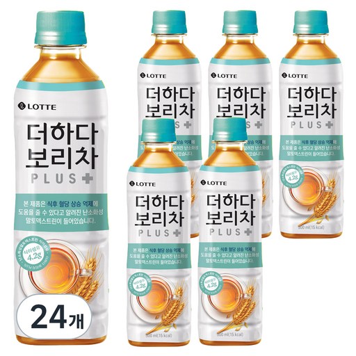 롯데칠성음료 더하다 보리차 PLUS