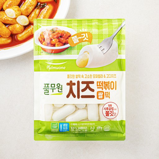 풀무원 치즈 떡볶이떡 2~3인분