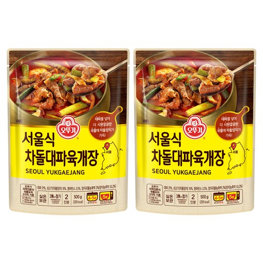 오뚜기 서울식 차돌대파육개장