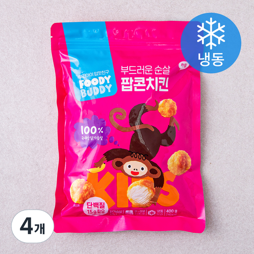 푸디버디 순살 팝콘치킨 (냉동)