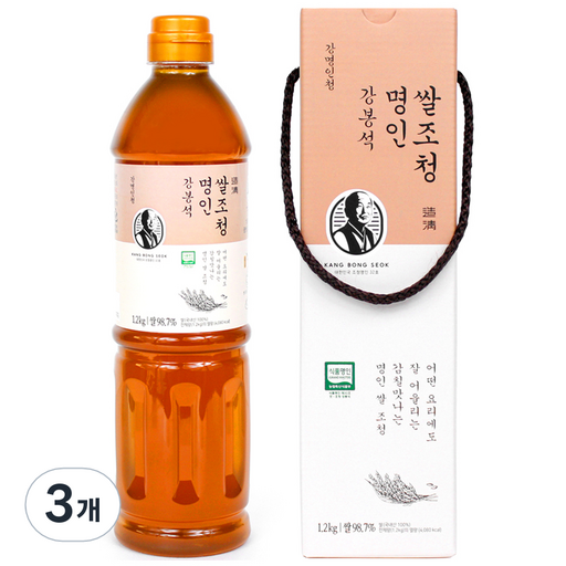 강봉석 명인 쌀조청