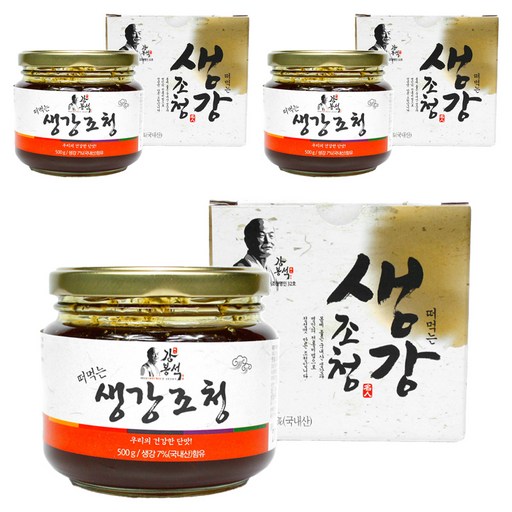 강봉석 두레촌 명인 생강 조청