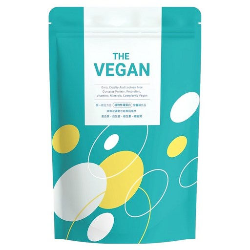 THE VEGAN 樂維根 純素植物蛋白粉 燕麥奶口味, 1kg, 1包