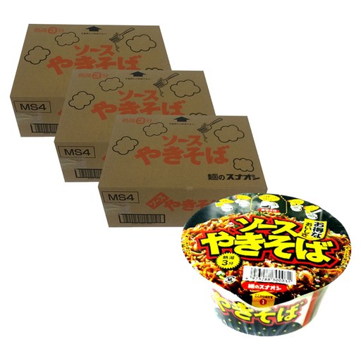 멘노스나오시 야끼소바 컵라멘 86g