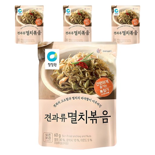 청정원 견과류 멸치볶음