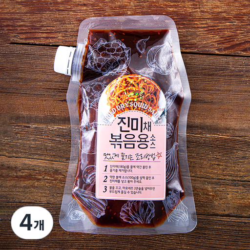 주비푸드 진미채 볶음용 소스