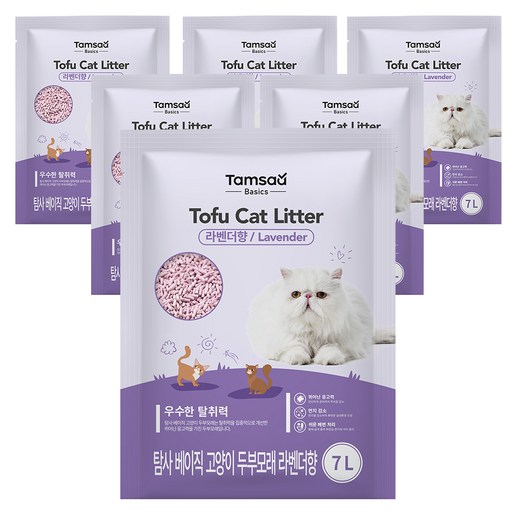 탐사 베이직 프리미엄 고양이 두부모래 7L