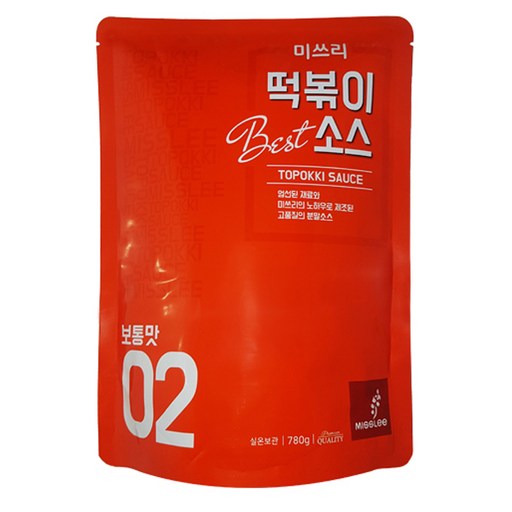 미쓰리 떡볶이소스 02 보통맛