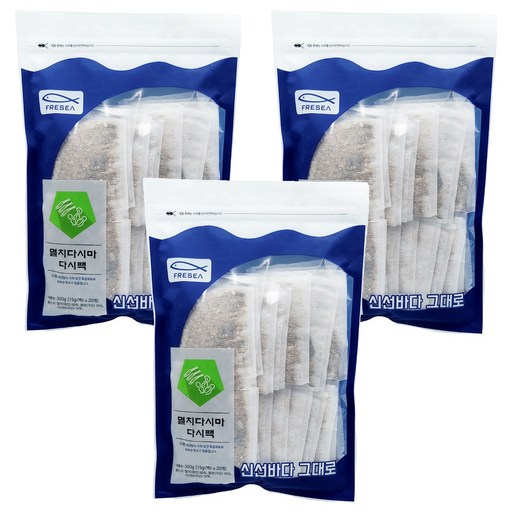 프레씨 멸치 다시마다시팩 15g*20팩
