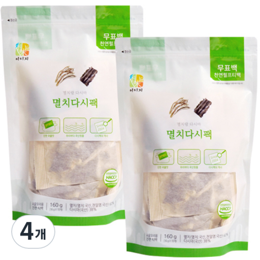 석하 멸치 다시팩 10p