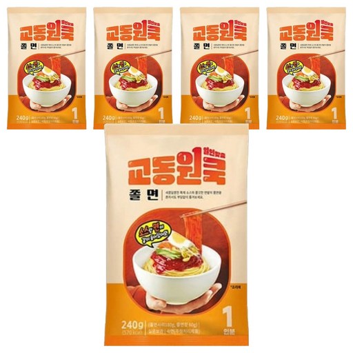 교동식품 원쿡 쫄면