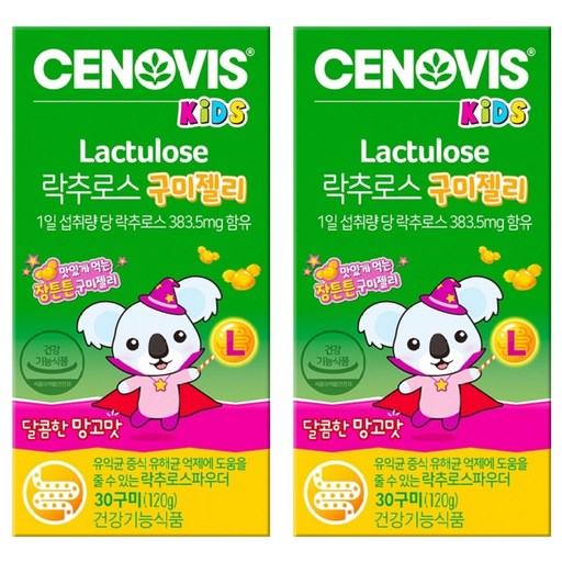 세노비스 유아용 락추로스 구미젤리 망고맛 120g