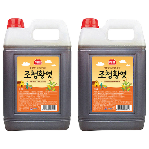 사조해표 조청 황엿