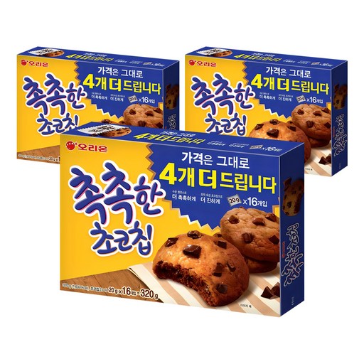 오리온 촉촉한 초코칩