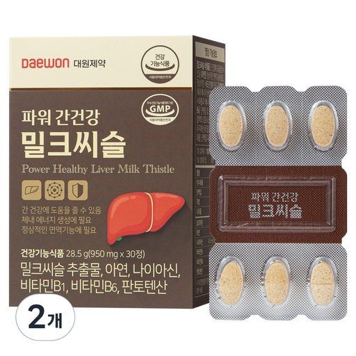 대원제약 파워간건강 밀크씨슬