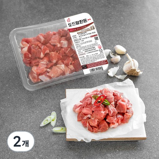 도드람한돈 1등급 앞다리 찌개용 (냉장)