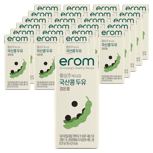 이롬 황성주 검은콩 두유